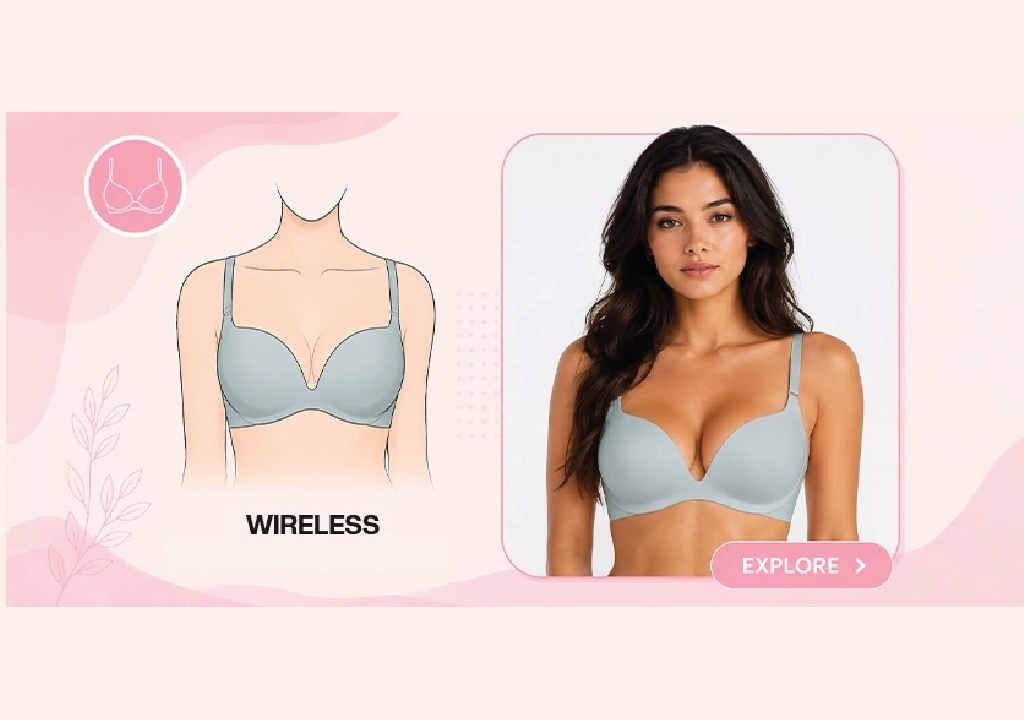 Women's Push Up Bra Guide by Haya Noura Bangladesh.